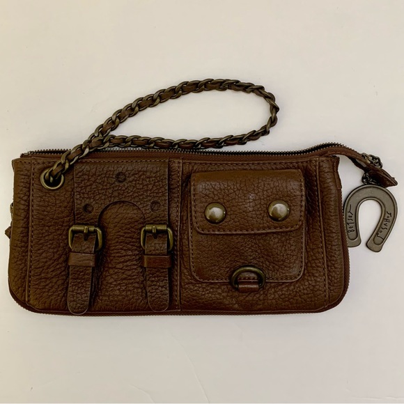 Betsy Johnson Leather Clutch Purse - Picture 4 of 14